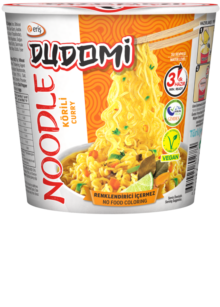 Dudomi Curry flavored cup 60 gr