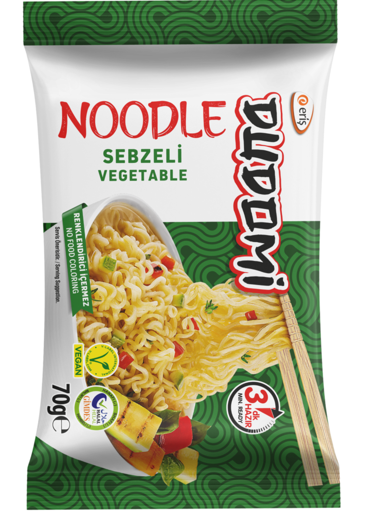 Dudomi Noodles Vegetable Flavor 70 gr Pack